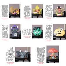 Fall Halloween Metal Cutting Dies Embossing Stencil Scrapbook Paper Card Crafts