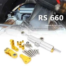 Motorcycle For Aprilia RS660 RS 660 CNC Damper Steering Stabilizer Mount Bracket