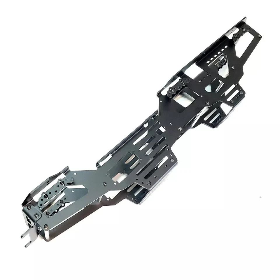 New Aluminum 6X6X6 Chassis Kit for Tamiya Clod Buster / Bull Head Upgrades Parts - Image 2 of 4