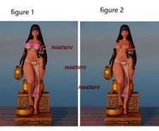 Chel 1/8 1/6 Unpainted GK Model 3D Print Figure Unassembled Resin Kits 24cm 32cm