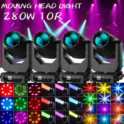 10R 280W Strahl 17 Gobo Prisma Disco Moving Head DMX LED Bühnenlicht Beam Spot