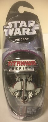 2005  STAR WARS. TITANIUM SERIES DIE CAST. SWAMP SPEEDER