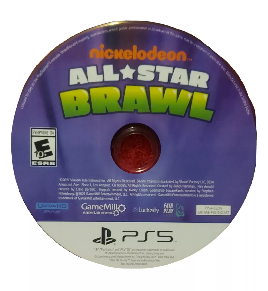  Nickelodeon All Star Brawl - PlayStation 5 : Game Mill