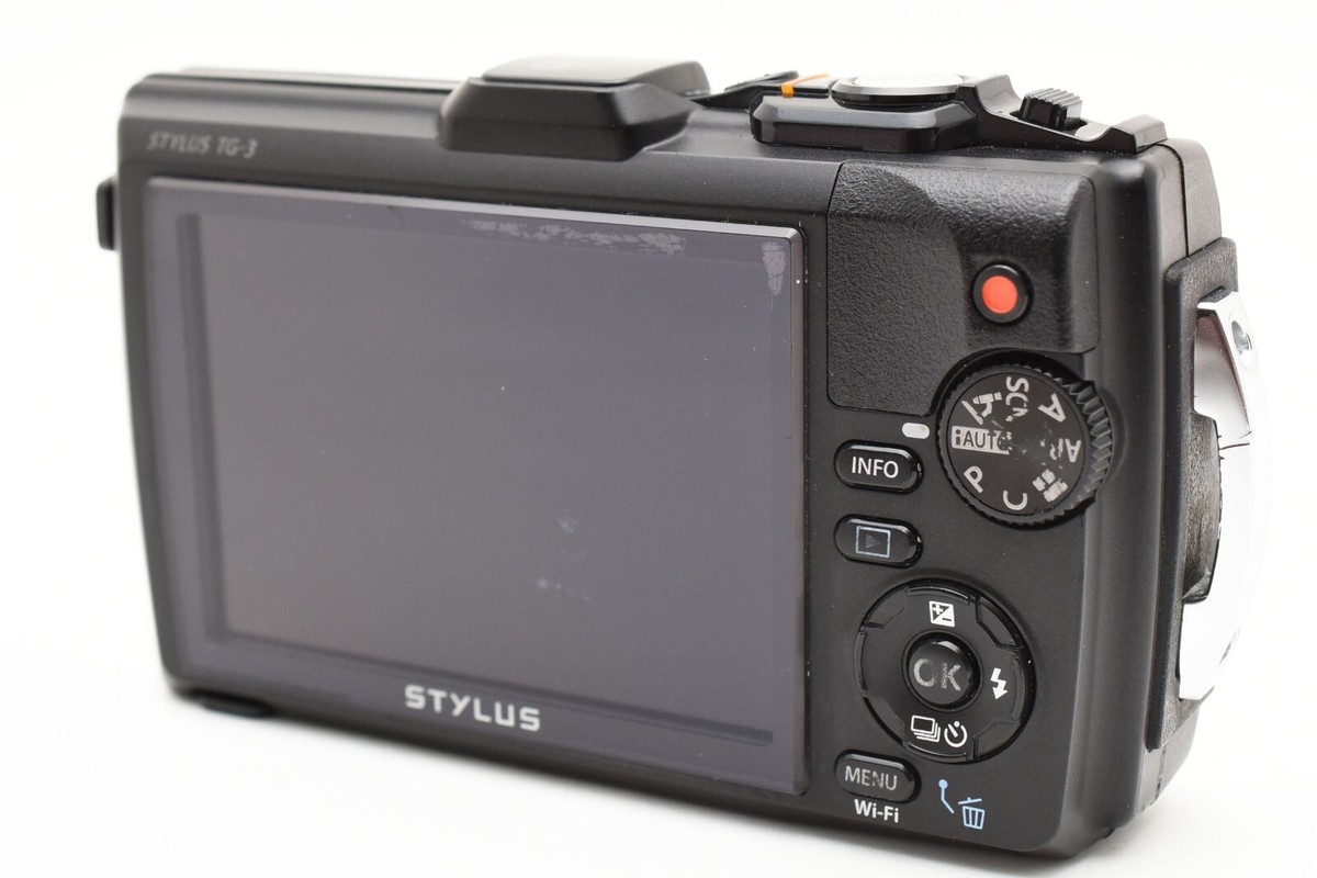 Olympus STYLUS TG-3 Tough Black Very Good!! 16.0 MP Digital Olympus STYLUS TG-3 Tough Black Very Good!! 16.0 MP Digital