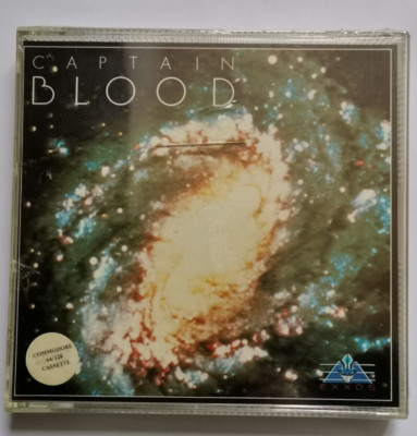 **RAR** Commodore 64 SEALED Captain Blood Spiel von Infogrames / Exxos