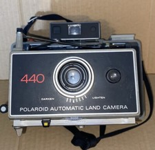 WORKING VINTAGE POLAROID 440 Automatic Land Camera Functional Or Prop