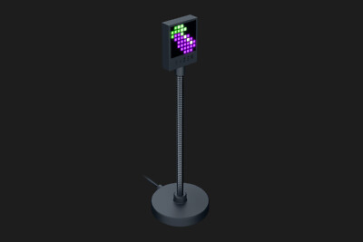 Razer Emote Display USB Streaming Broadcasting 8x8 RGB LED Display Black