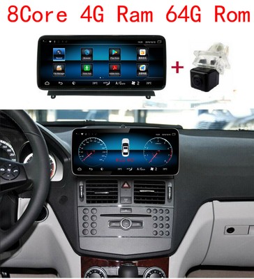 10 25 Android Gps Navigation For Mercedes Benz C Class W204 2008 2010 C200 C260 Ebay