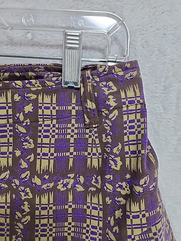 油性女式 34 码花卉紫色内衬裙 — 第 4/4 张图片