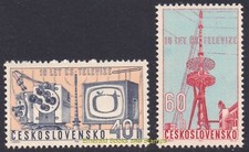 EBS Czechoslovakia 1963 - Television - Michel 1394-1395 - MNH**