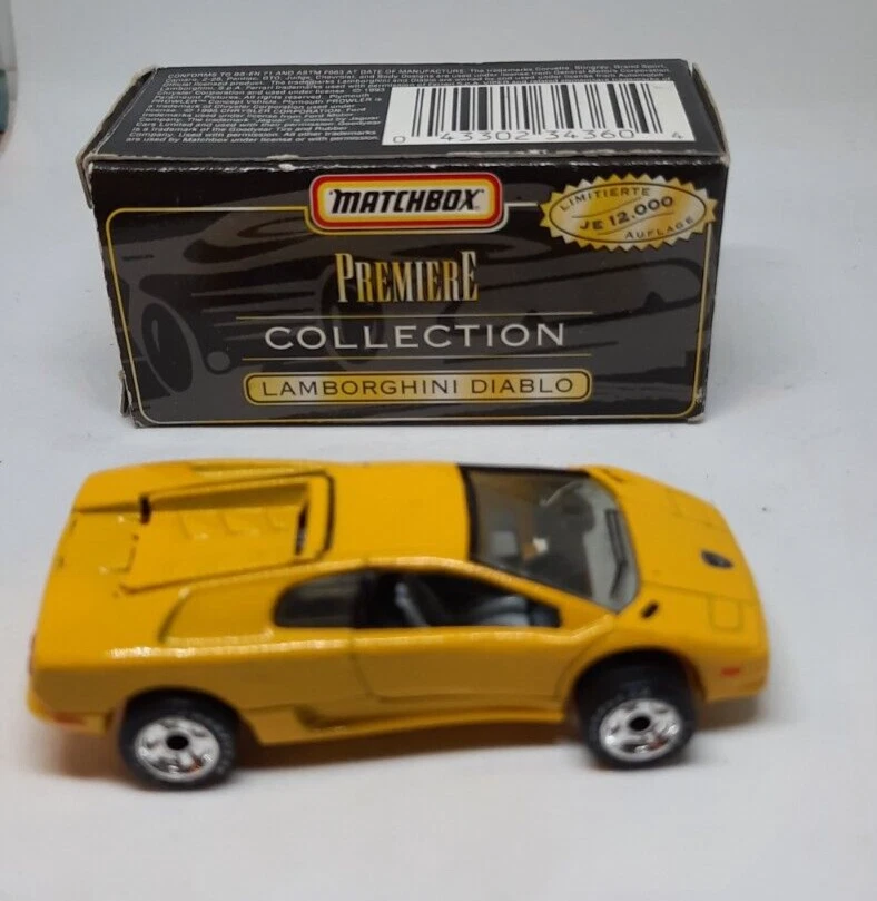 Matchbox Superfast  Premiere Collection "Lamborghini Diablo" in OVP - Bild 3 von 4