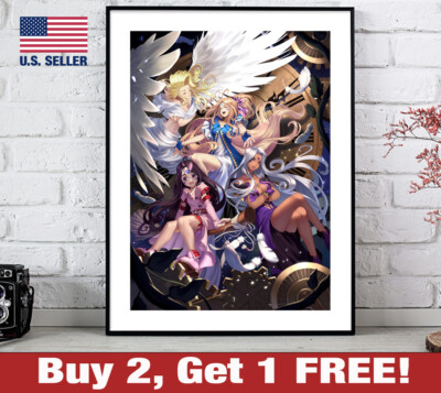 Ah My Goddess Poster 18'' x 24'' Print 80s 90s Retro Anime Manga Wall Art Decor 1