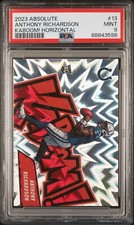 2023 Panini Absolute #13 Anthony Richardson KABOOM Rookie Horizontal PSA 9 MINT