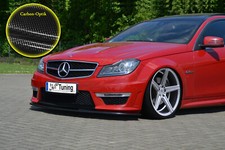 Spoilerschwert Frontspoiler ABS Mercedes Benz C63 AMG W204 ABE Carbon Optik
