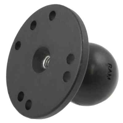 RAM Mount Round Plate with 0.31-18 Female Thread RAM-202U-MT1