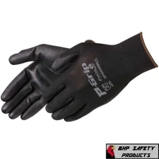 P-Grip Ultra-Thin Work Gloves Polyurethane Palm Coated with Nylon Shell 12 Pairs