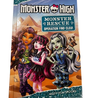 used books, children's books, chapter books, Monster High