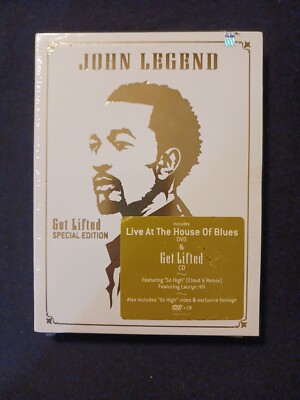 John Legend: Get Lifted/Live At The House Of  The Blues DVD, CD 200 Brand New