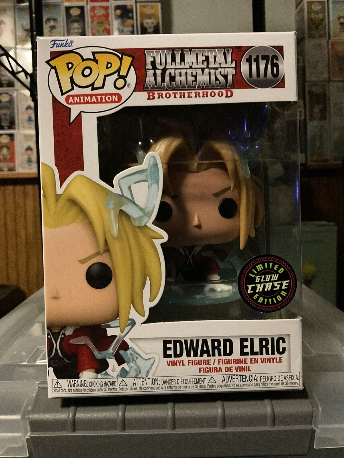  Funko Pop! Animation: Full Metal Alchemist: Brotherhood -  Edward Elric with Possiblity of Chase (Styles May Vary) : Toys & Games