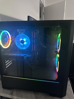 CyberPower PC - GamerMaster Desktop , Ryzen 7 5700, 16GB Memory, RTX 4060TI