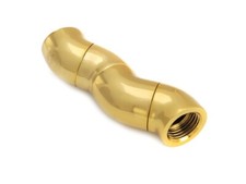 Bitspower True Brass Triple Rotary Snake-Style Dual IG1/4" Extender