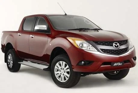 Stainless Scuff Plates Sills For 4 Door Fits Mazda New Bt-50 Pro Year 2012 Tfp Foto 3 de 4