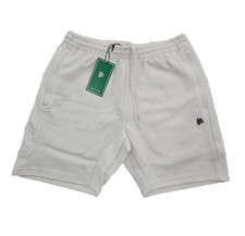 Flint Park Court Shorts Men's S Small (28-30) White NWT Elastic Waist 7" Inseam
