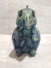 Hand Painted Animal Delights Turtle Candle Handcrafted British Hong Kong