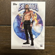 2025 Topps Exalted WWE Roman Reigns Base Card #100