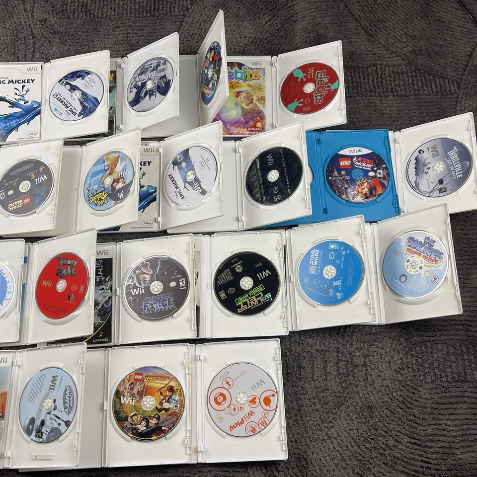 Лот из 23 комплектов игр Nintendo Wii — LEGO, Disney, Star Wars, Party, Racing - Изображение 4 из 4