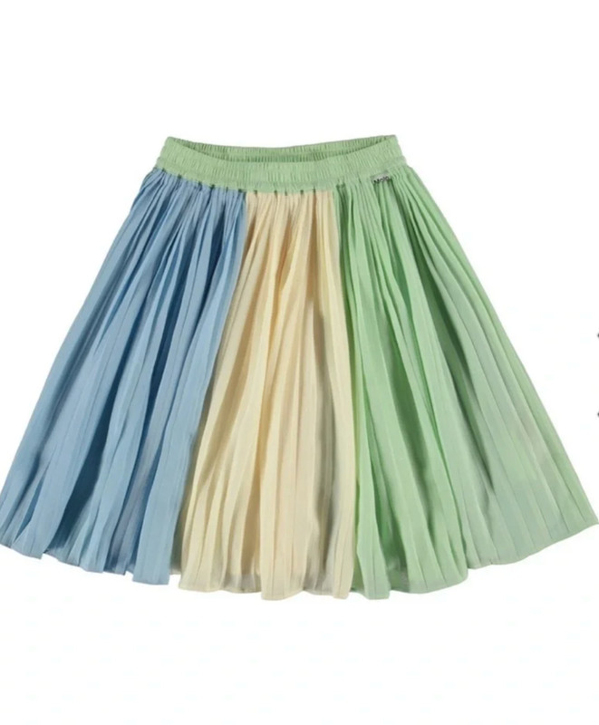 Molo girls pleated skirt, size 6, NEW w/tags