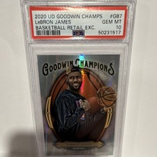 LeBron James, Basketball, 2020 Goodwin Champions, Retail Exclusive, GB-7, PSA 10