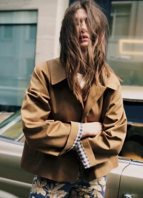 Sezane Bobby Jacket Light Beige | eBay