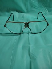 Vintage WWII Aviator Style Folding Safety Glasses Motorcycle Wear. Rock Glass