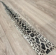Natural Genuine Anaconda Snake skin Leather hide python real boa rattle 442
