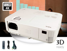 NEC M323W Lightweight Portable Business Projector DLP 3200 Lumens Eco Mode 2160p