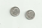 Roosevelt Dime 2 Coin Lot - 1953 D & 1964 D