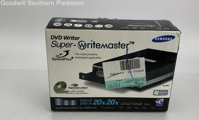Samsung Super-WriteMaster SE-S204N External DVD Writer Box - Open Box
