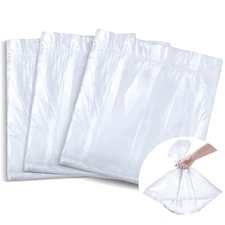 100 Pcs Disposable Foot Tub Liner Portable Bath Bags Plastic Pedicure Spa Bags