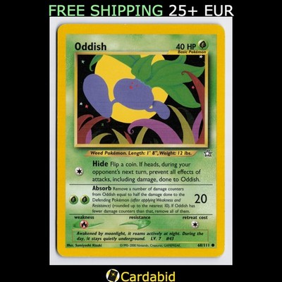 Oddish - N1 #068/111 Neo Genesis Unlimited Sumiyoshi Kizuki LP