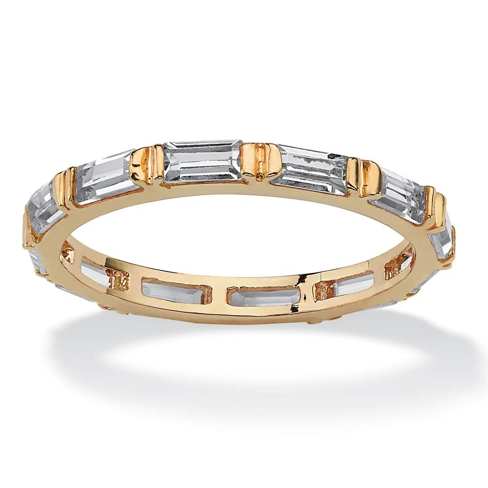 Birthstone Eternity Band Gold-Plated - Image 4 of 4