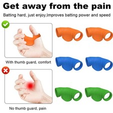 2 Pieces Baseball Thumb Guard Finger Guard Batting