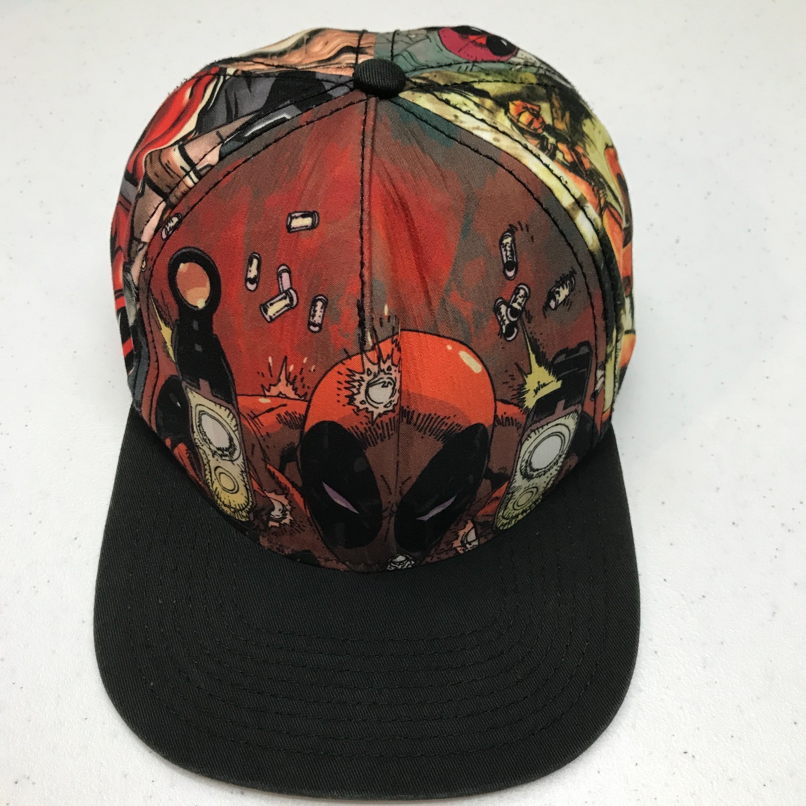 Marvel Comics Deadpool Original Snapback hat - on… - image 1