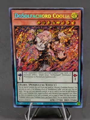 DoSolfachord Coolia (Secret Rare) RA05-EN018 - 1st Edition - Yu-Gi-Oh! TCG 