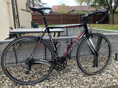 Cannondale CAAD8 Aluminium Road Bike 56cm L Shimano Claris Caliper Black/Red