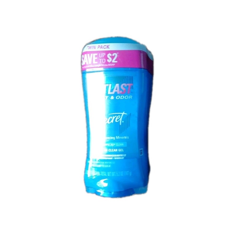 Secret Outlast Antiperspirant Deodorant for Women, 72hr 2.6 Ounce (Pack of 2)