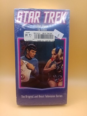 Star Trek The Way To Eden VHS Tape Episode 75 1969/1994
