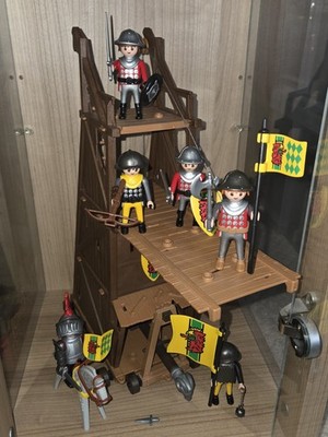 Playmobil Mittelalter Ritter Belagerungsturm Komplettset 3887