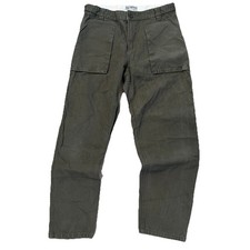 The Stronghold Mens Relaxed Tapered Pants Size 32x30 Fatigues Military Rugged