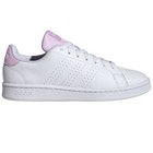 Adidas Advantage Women's Athletic Shoe White Sneaker Trainer Footwear #108